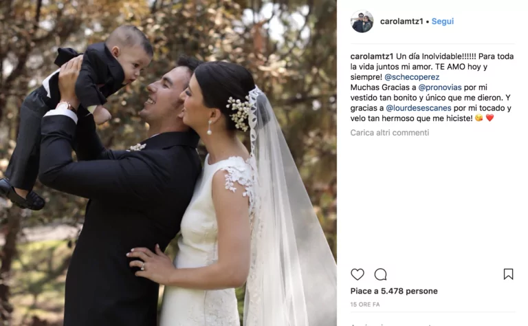 matrimonio sergio perez 4