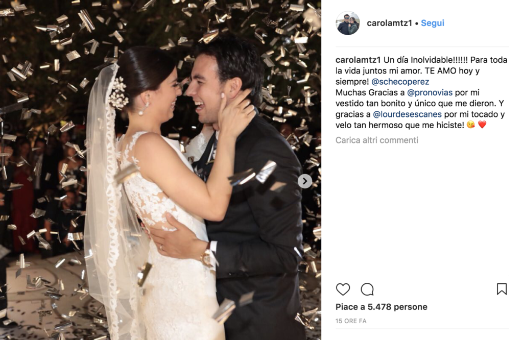 matrimonio sergio perez 4