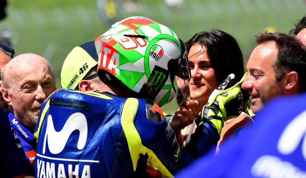 valentino rossi francesca sofia novello