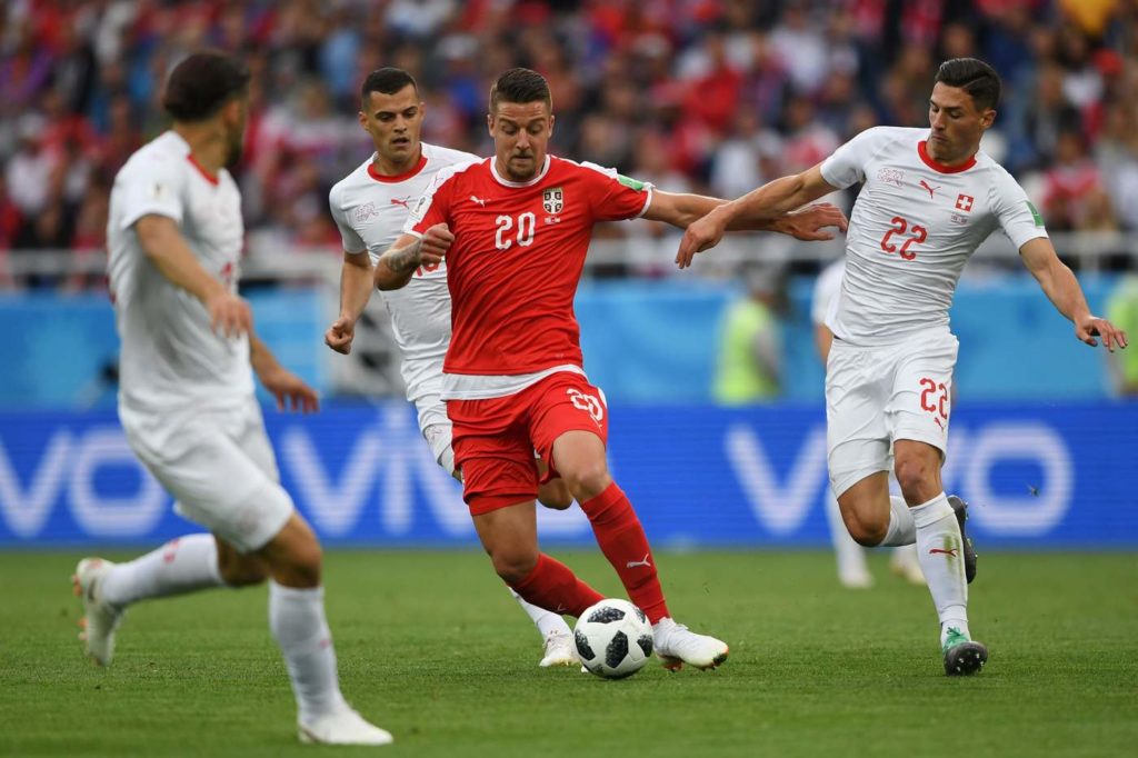 Mondiali Russia 2018 Serbia Svizzera