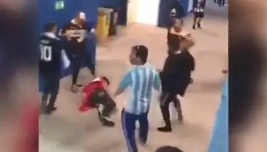 tifoso croato aggredito argentina