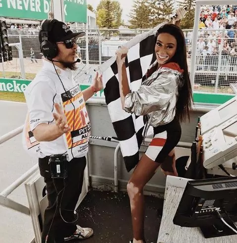 winnie harlow bandiera scacchi