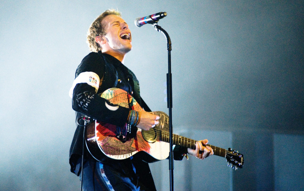 Coldplay in concerto a Sheffield