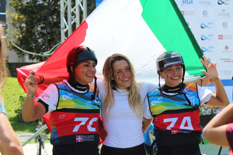 Gara a squadre_K1Wjunior_Italia bronzo