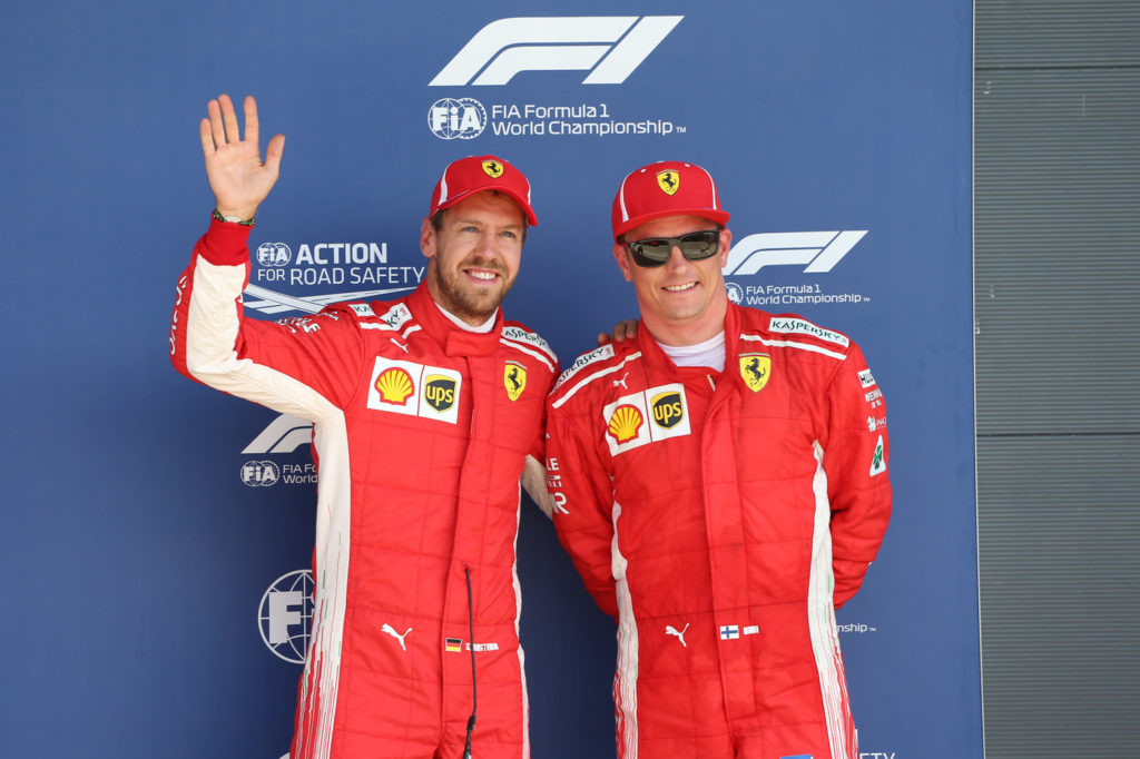 Hamilton e Vettel
