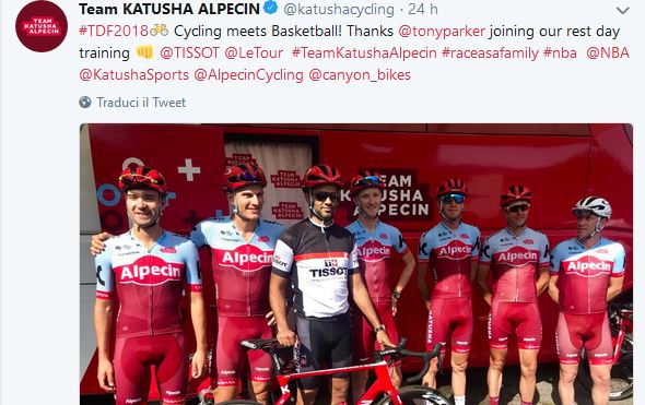 Tony Paker Katusha Alpecin