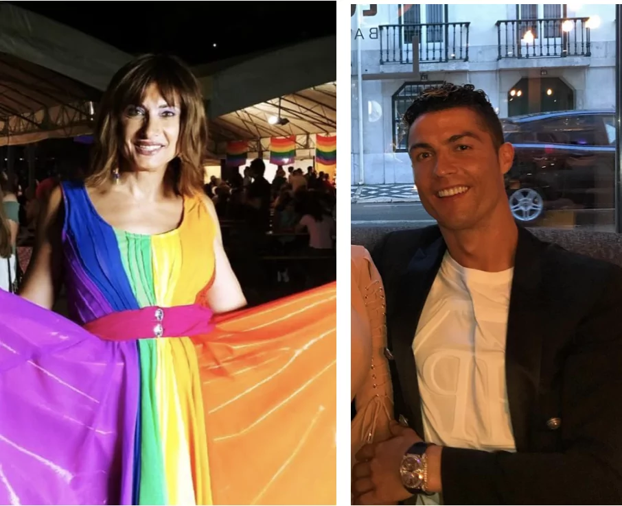 vladimir luxuria cristiano ronaldo