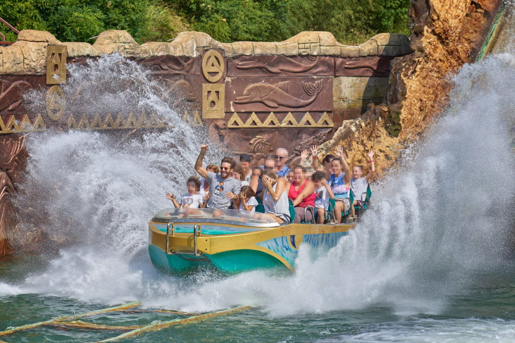 Eleonora Pedron e Nicolò De Devitiis a Gardaland