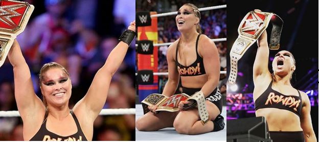 Ronda Rousey Campionessa Femminile Raw a SummerSlam