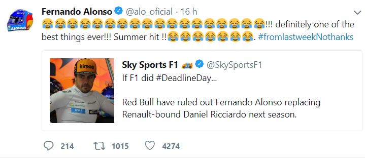 tweet alonso