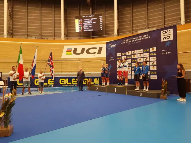 ciclismo su pista juniores