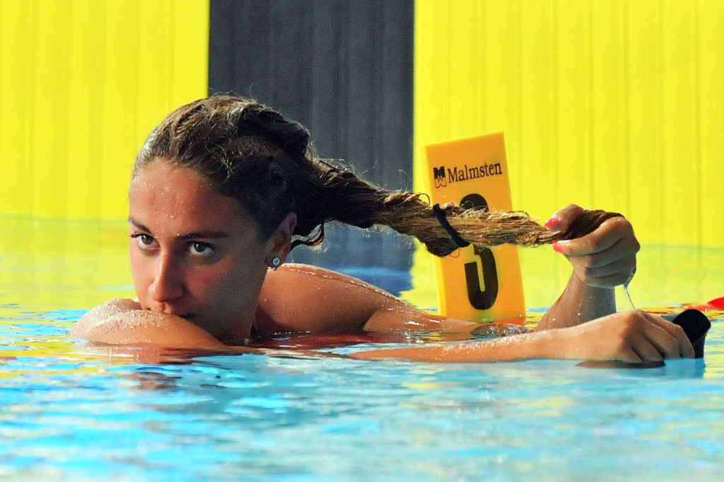 Simona Quadrella Europei Nuoto 2018 Glasgow