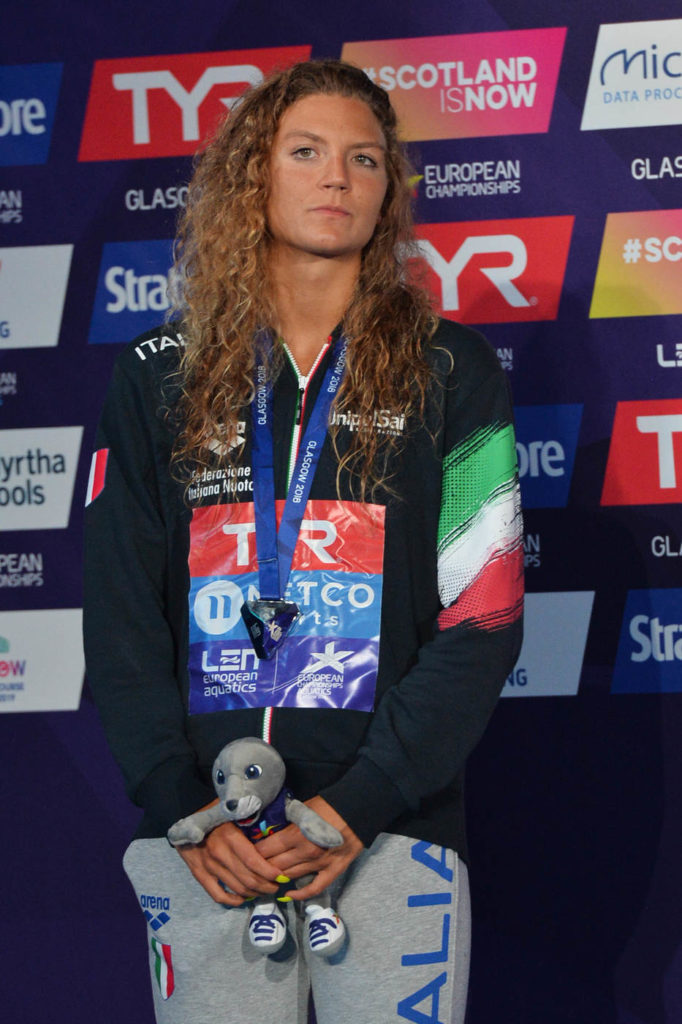 Ilaria Cusinato Europei Nuoto 2018 Glasgow