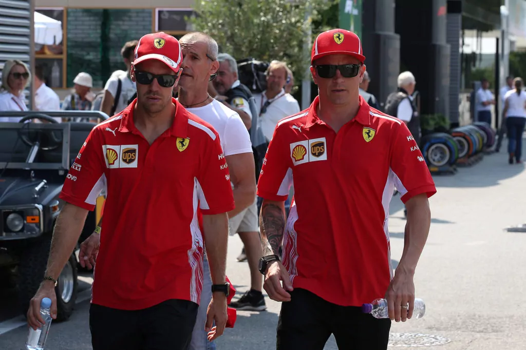 VETTEL RAIKKONEN