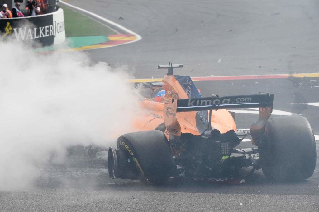 incidente alonso spa