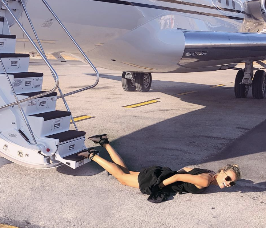 falling star aereo privato