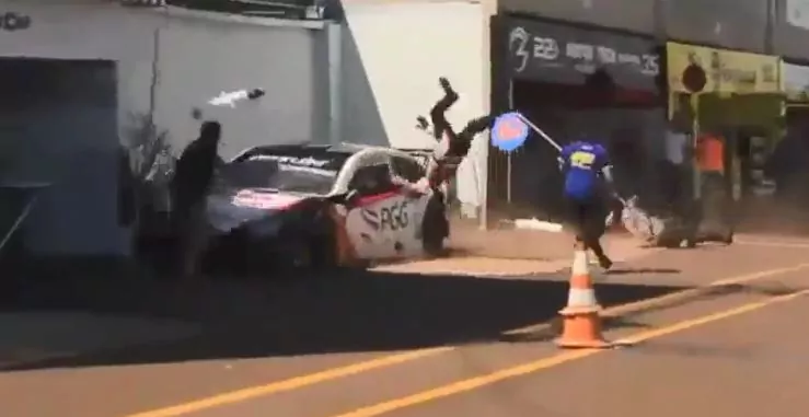 incidente stock car