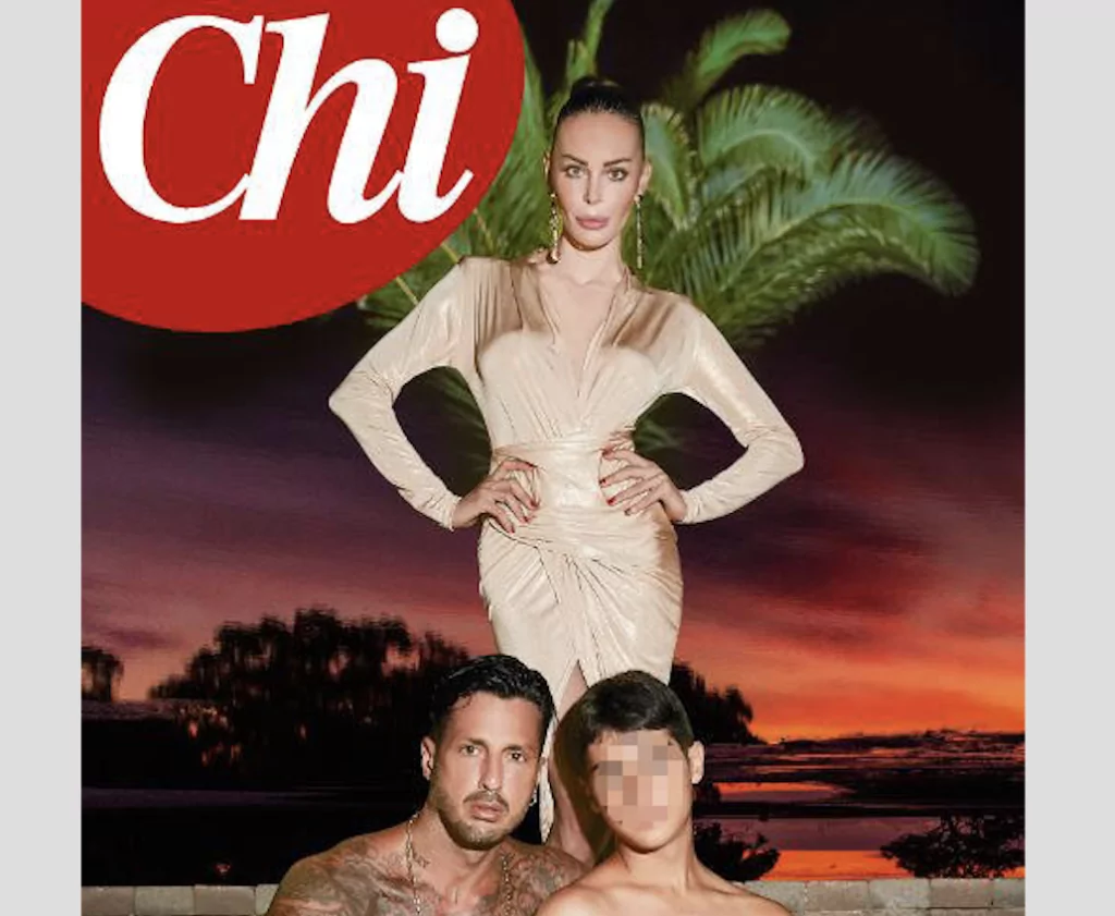 nina moric fabrizio corona carlos copertina chi