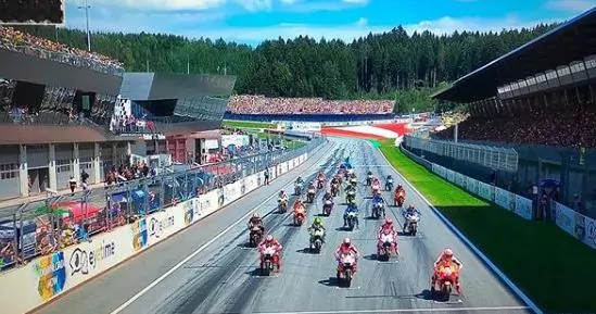 partenza gp austria