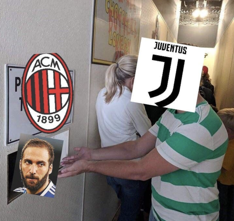 scambio higuain milan juventus
