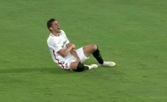 sergio escudero infortunio braccio