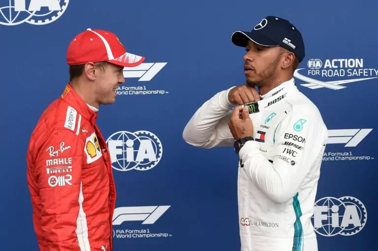 vettel hamilton f1
