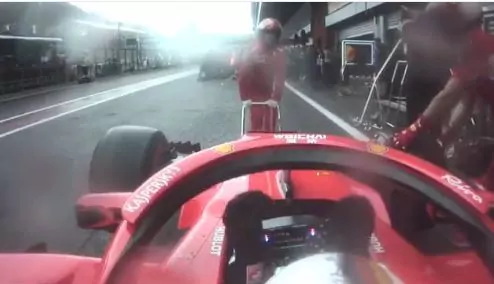 vettel team radio q3 spa