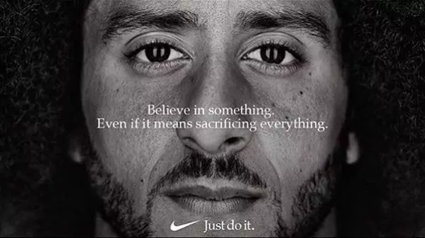 Colin Kaepernick Spot Nike