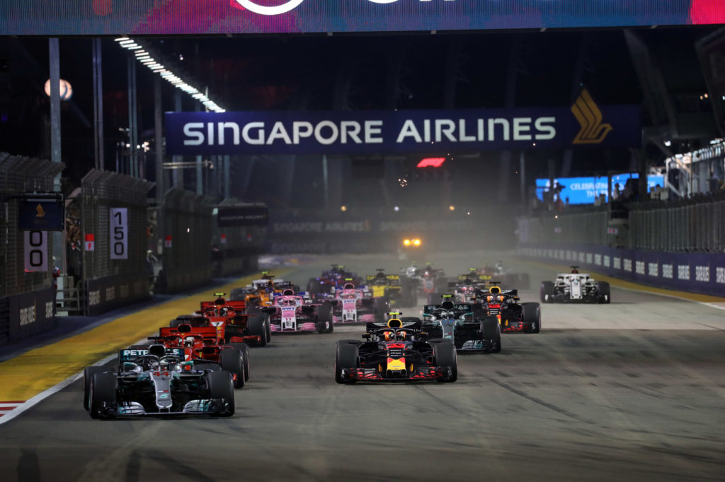 F1, gran premio di Singapore 2018 - La gara