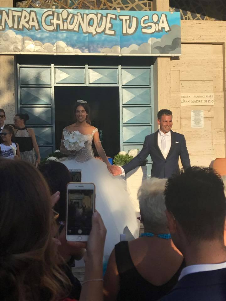 foto matrimonio carlotta maggiorana miss italia