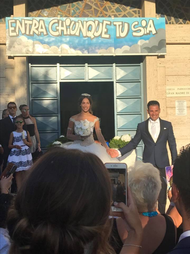 foto matrimonio carlotta maggiorana miss italia