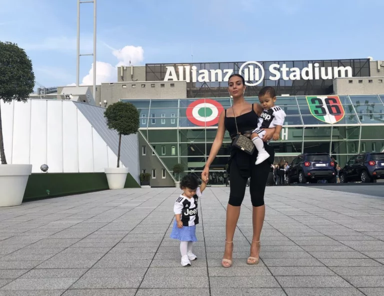 georgina rodriguez stadium figli