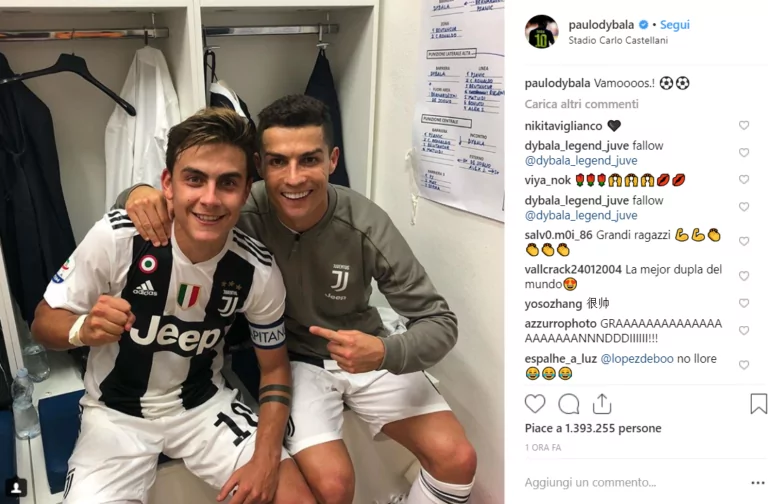 Dybala ronaldo