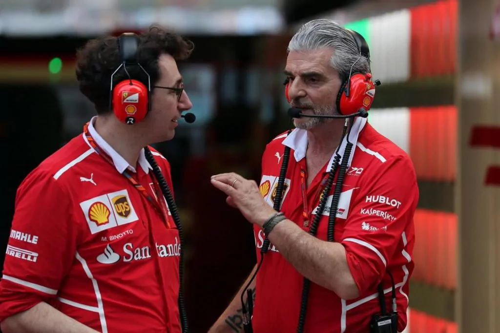 Binotto e Arrivabene