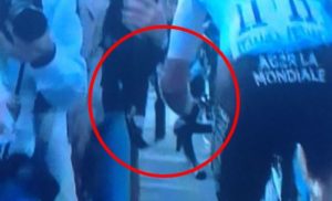 bardet laccio macchina fotografica tifoso