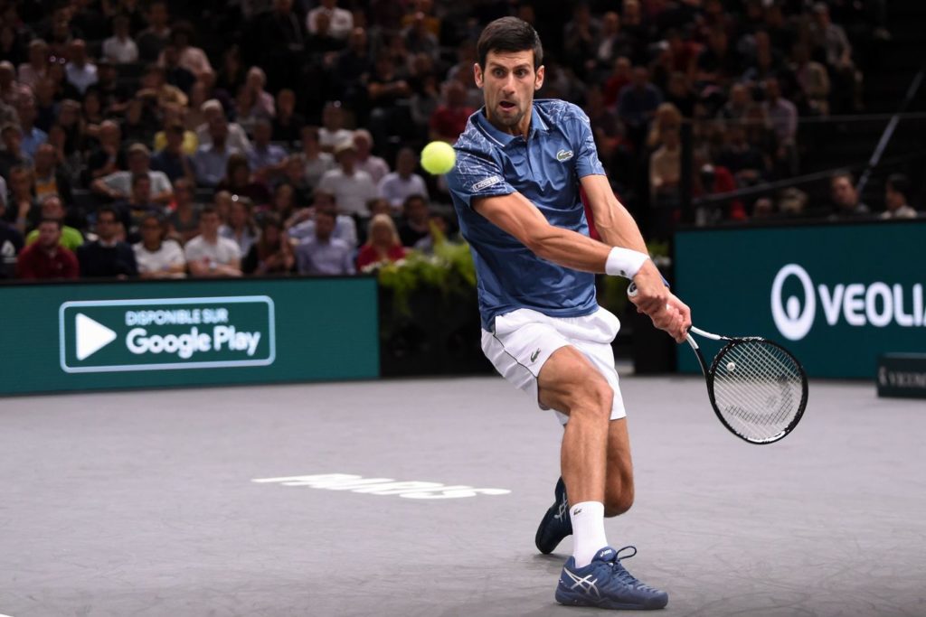 Joao Sousa vs Novak Djokovic - ATP World Tour Masters 1000 a Parigi