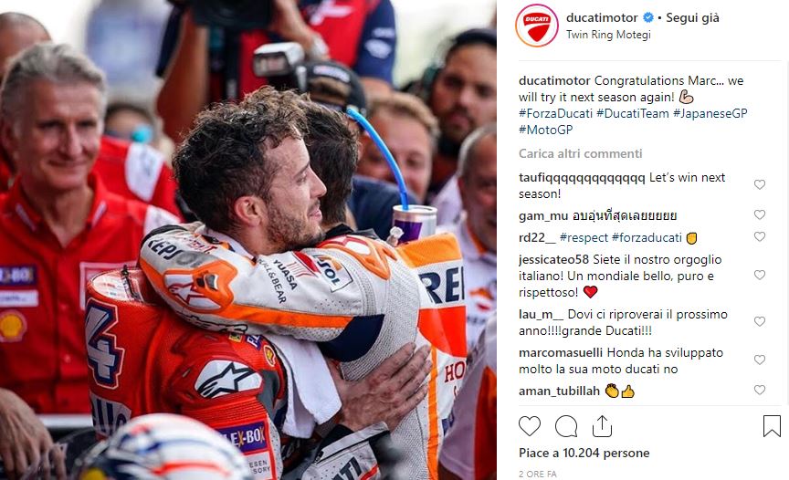 motogp ducati marquez dovizioso