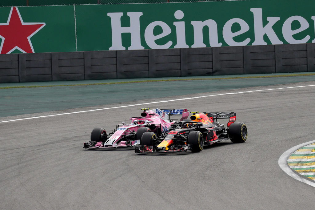 Verstappen e Ocon
