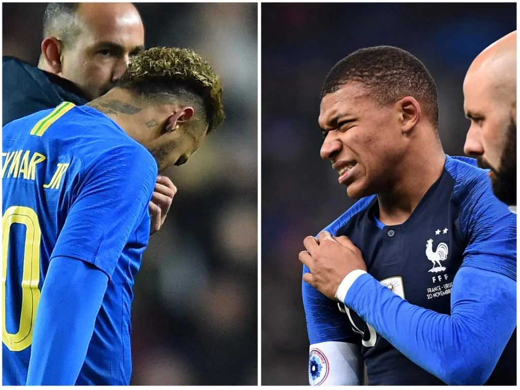 Neymar e Mbappe