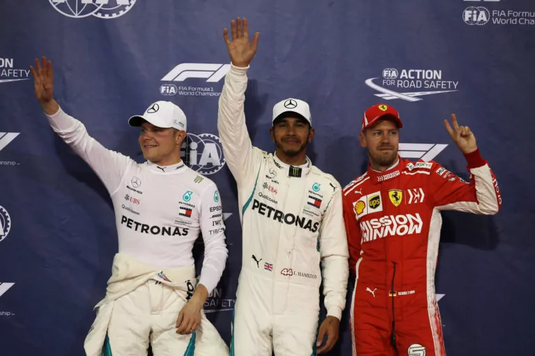 bottas hamilton vettel