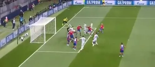 video gol roma cska mosca