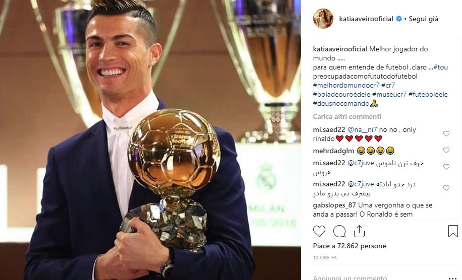cristiano ronaldo katia aveiro sorella