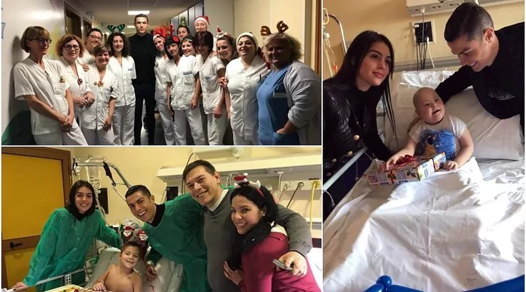 cristiano ronaldo ospedale 4