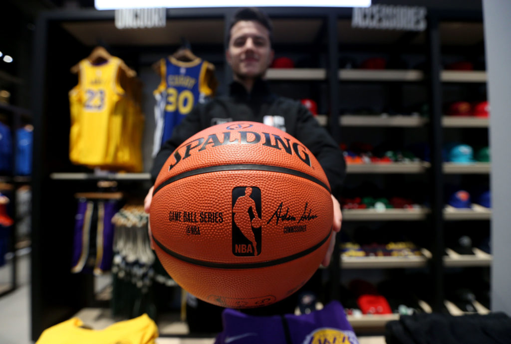 pallone nba basket