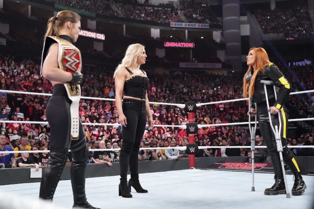 Ronda Rousey Charlotte Flair Becky Lynch