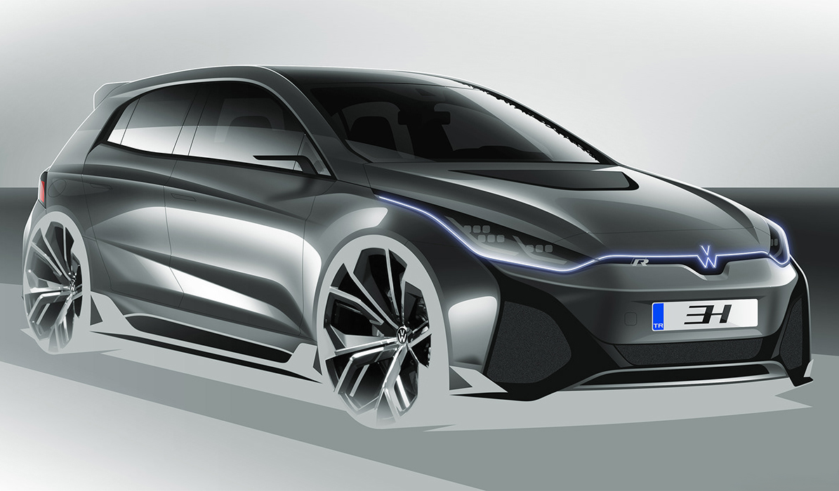 Volkswagen Golf R: e se in futuro fosse ibrida? [FOTO]