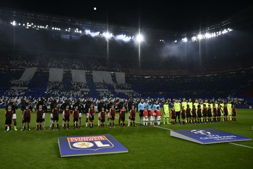 Champions League, Lione vs Barcellona
