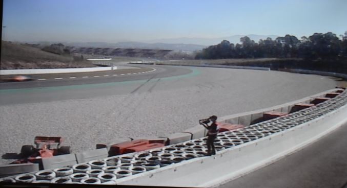 vettel test barcellona