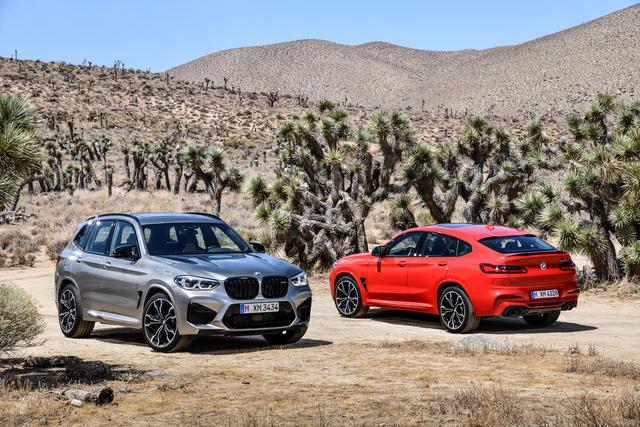BMW X3 e X4 M competition