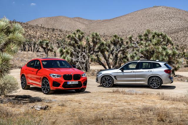 BMW X3 e X4 M competition
